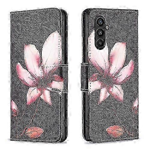 For Samsung Galaxy A25 5G Colored Drawing Pattern Leather Mobile Phone Case