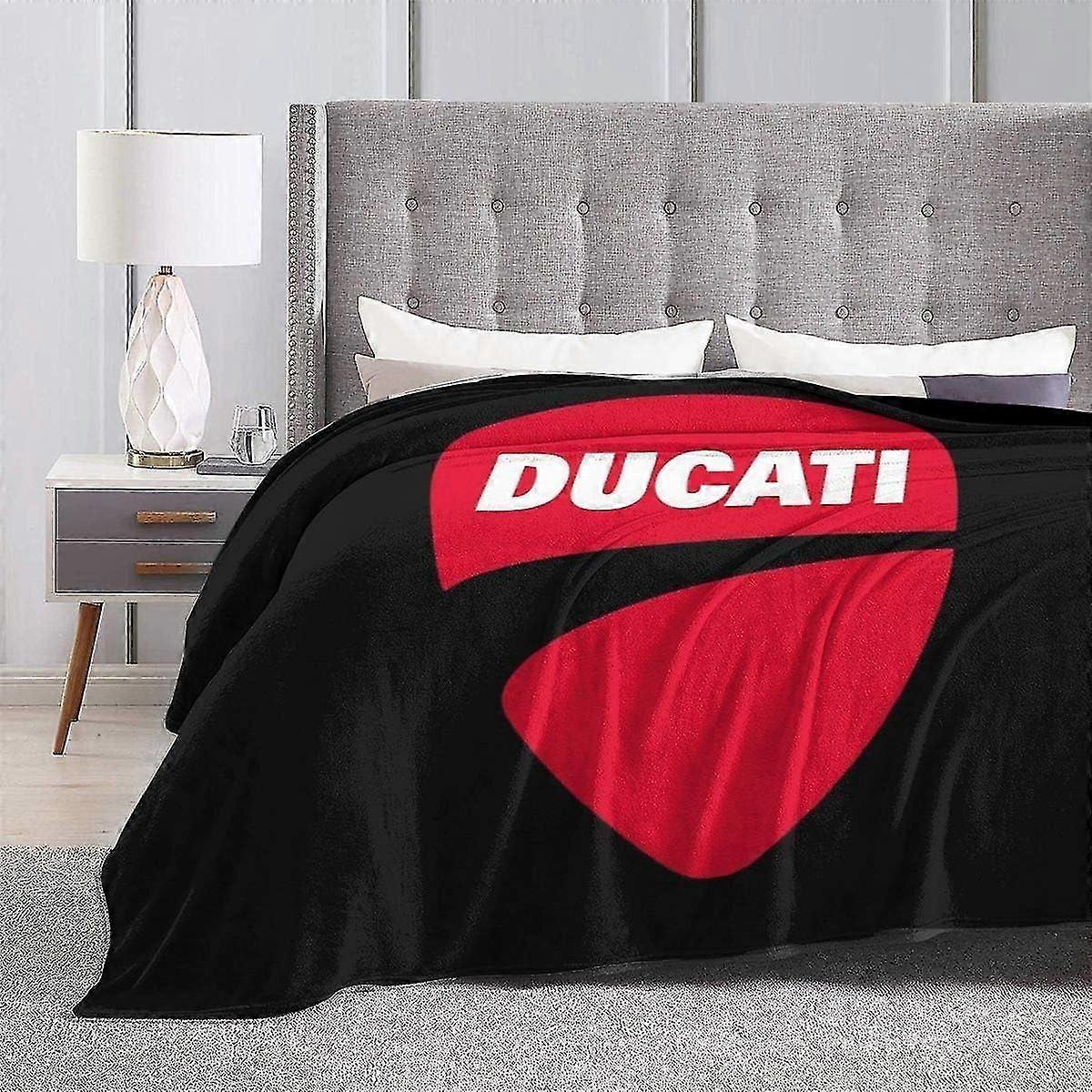 Cobertor de Micro Fleece Ultra-Macio com Logo Ducati 50"x40"