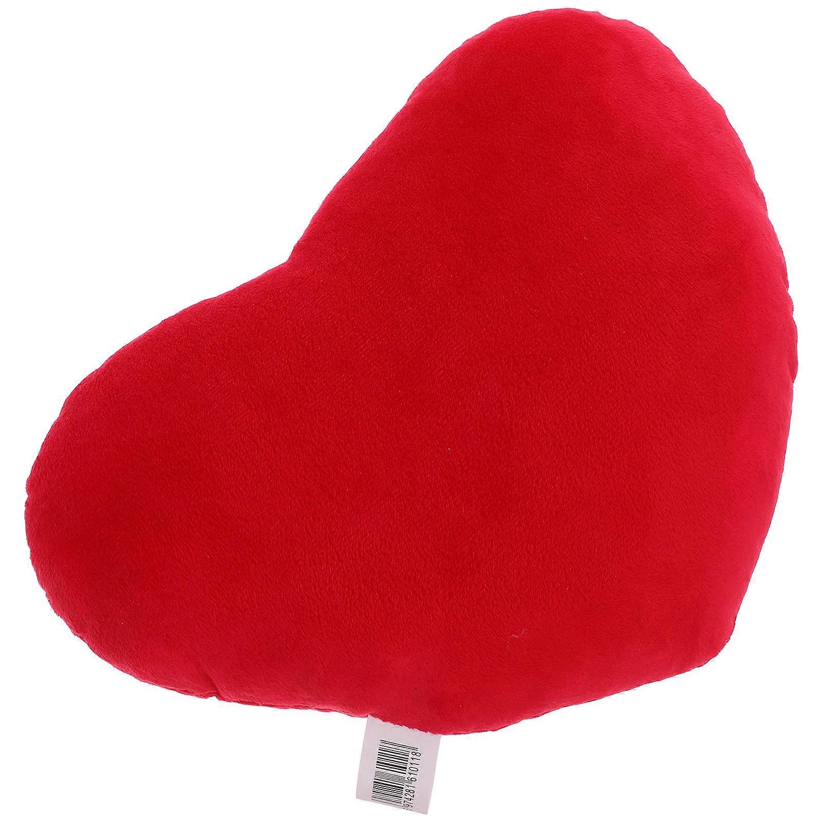 Sofa Pillow 2Pcs Heart Shaped Decorative Pillow For Bed Office Versatile