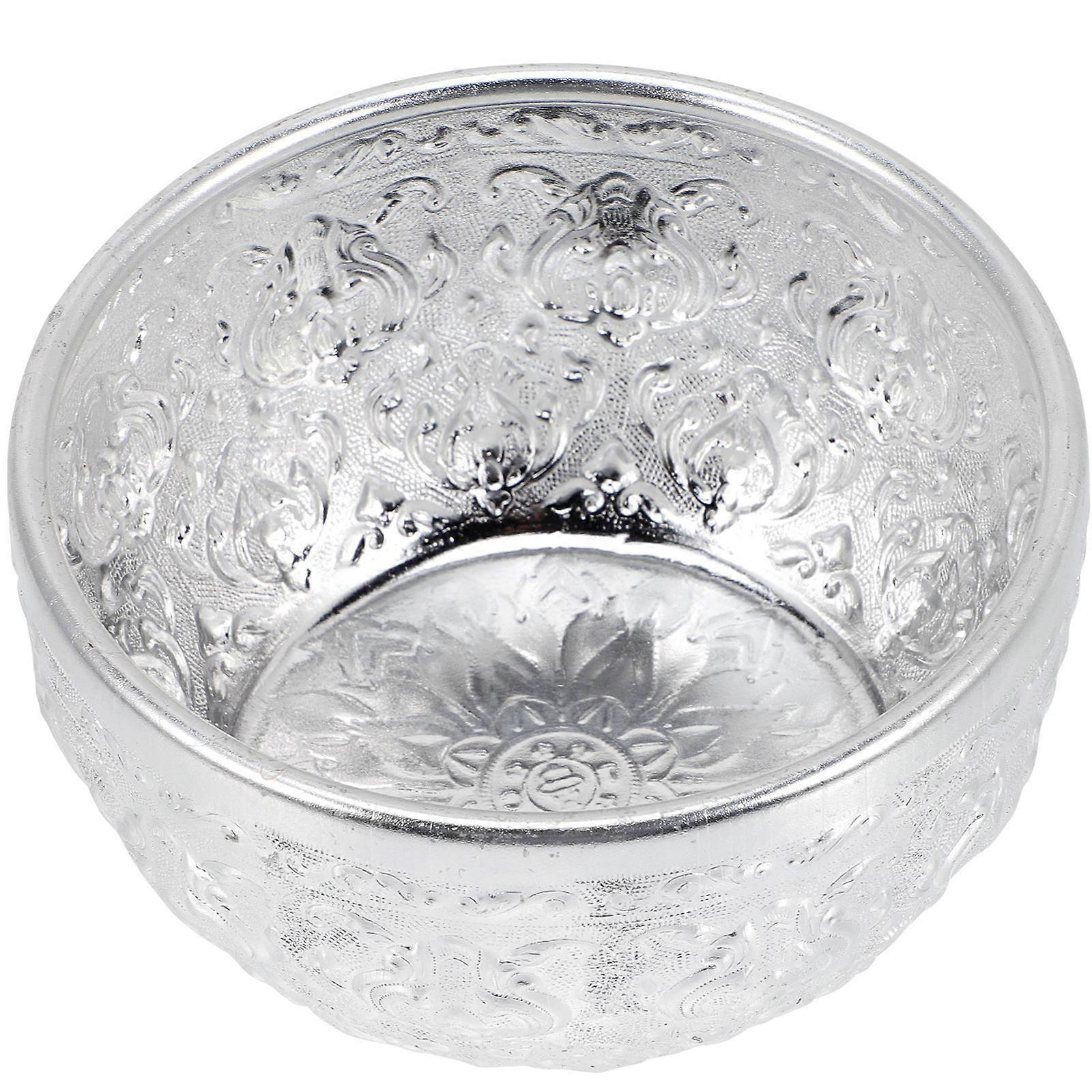 Decorative Metal Salad Bowl Ideal For Dining Occasion With 4.72X4.72X2.36In Size And Round Shape 3Pcs