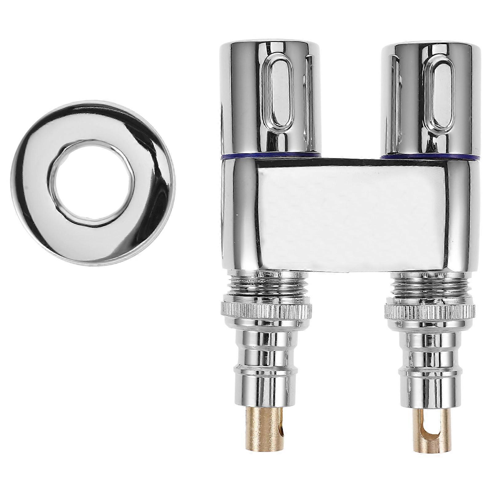 Bathroom Faucet Valve Copper Valve for Water Flow Control 3Pcs Set