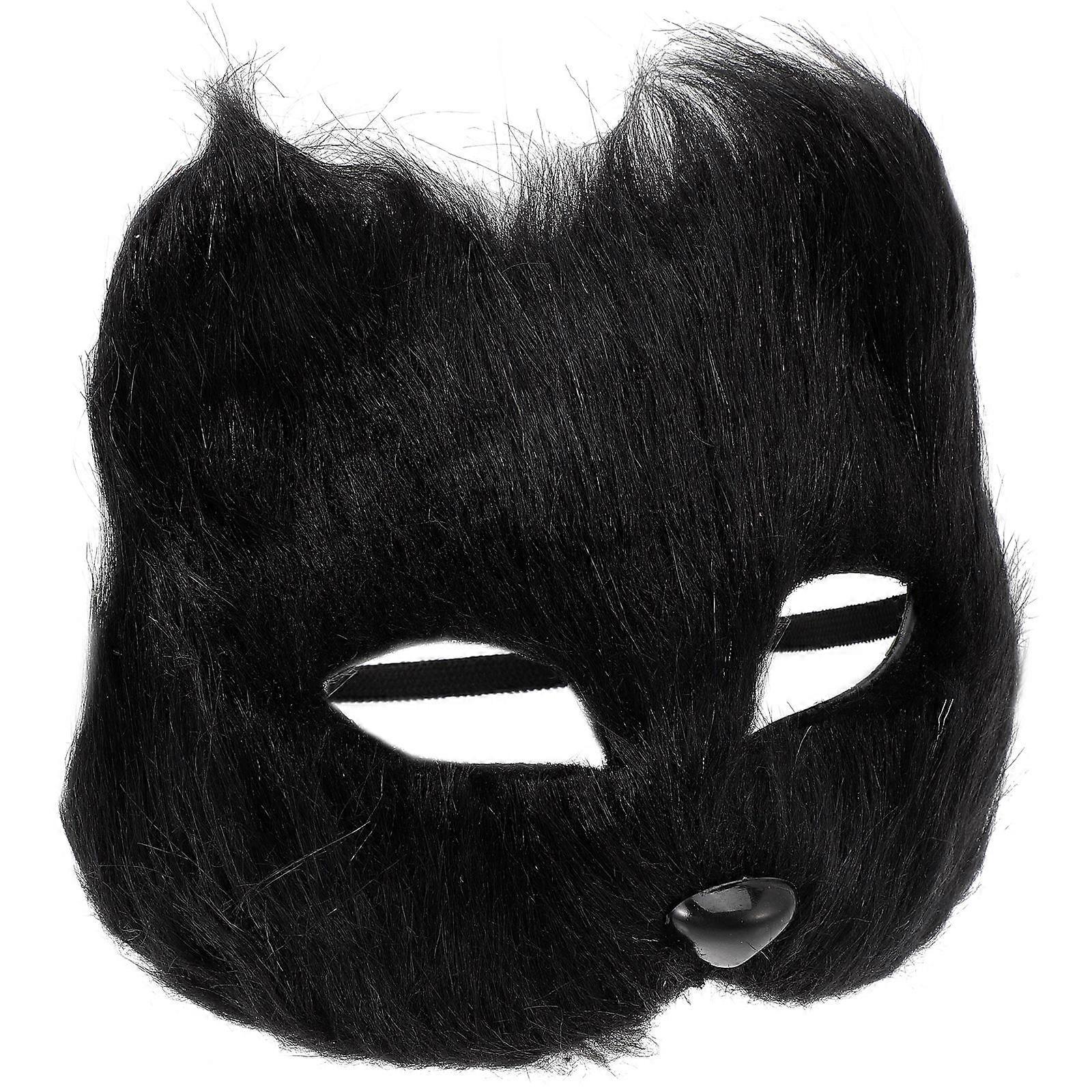 Cosplay Mask Foxes Mask for Costume Use 3Pcs Halloween Party Accessory