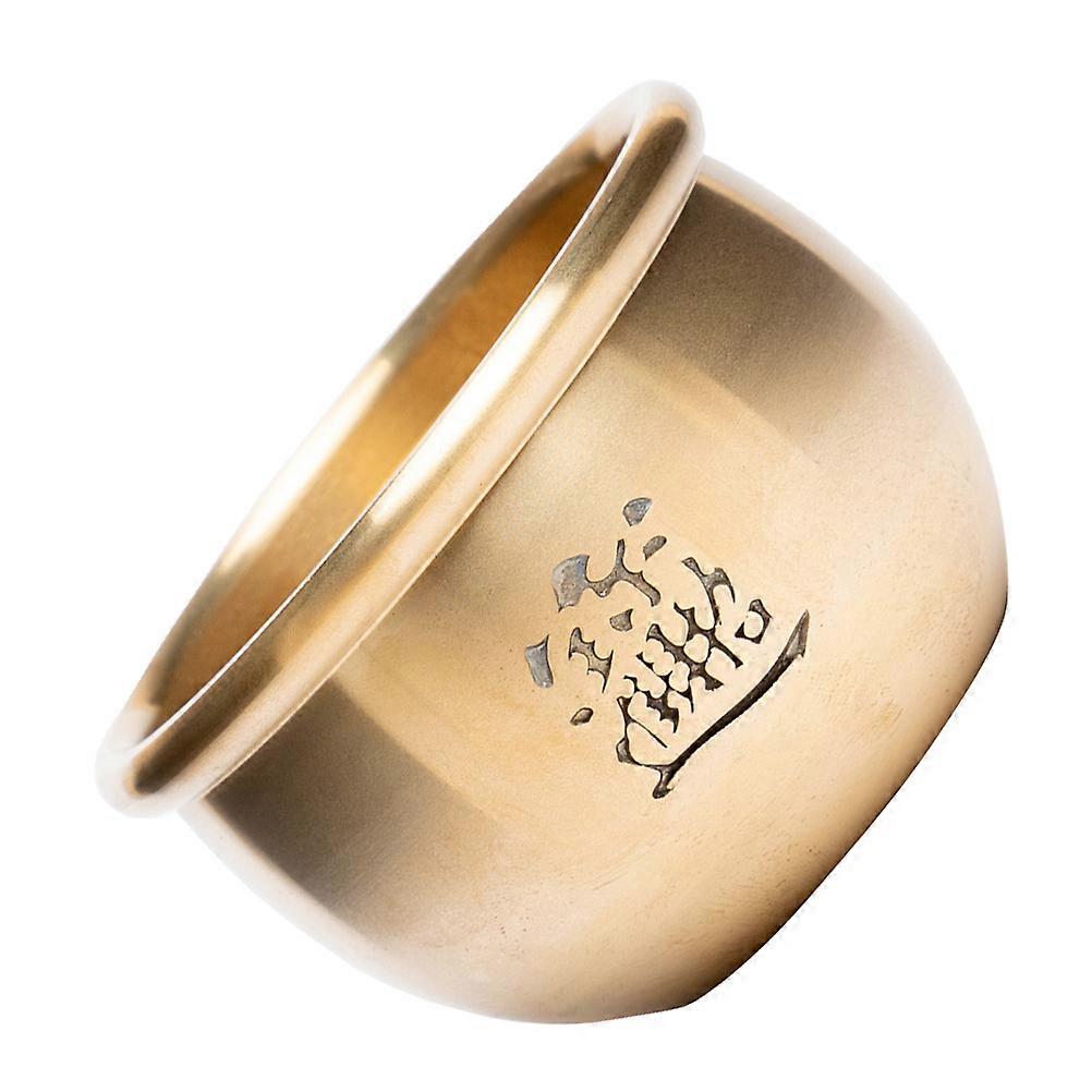 Golden Copper Cornucopia Ashtray for Storage Use 3Pcs Home Decoration