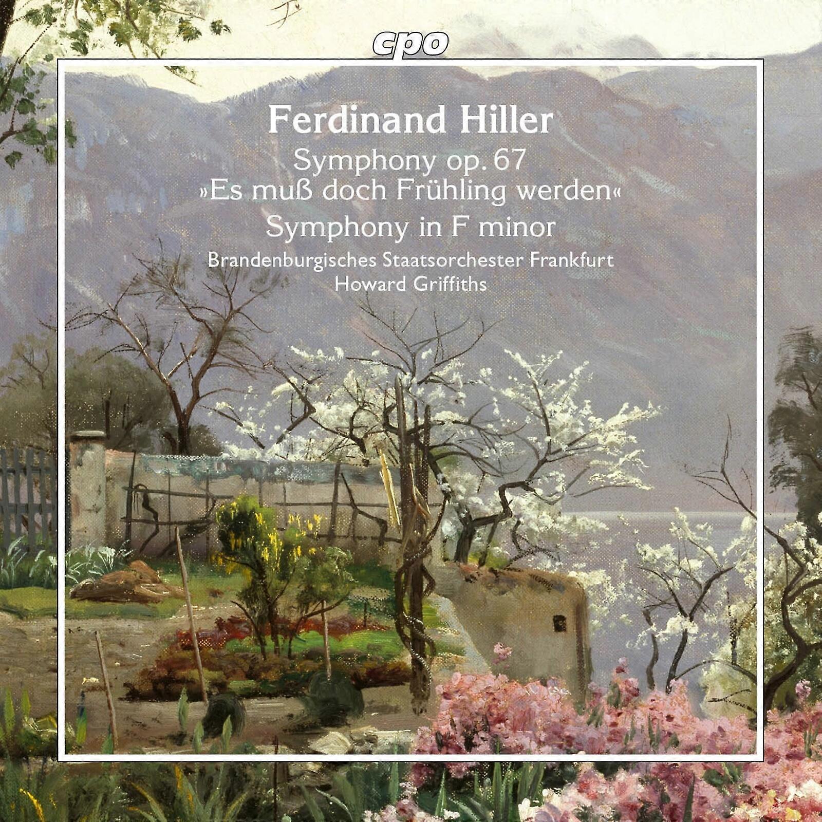 Bsof/griffiths - Hiller - Symph Op 67 & F Minor [CD]