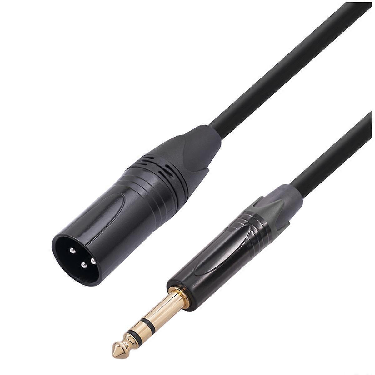 6.35mm to XLR Jack Audio Cable 6.35mm for Microphone, 1.8 Meter