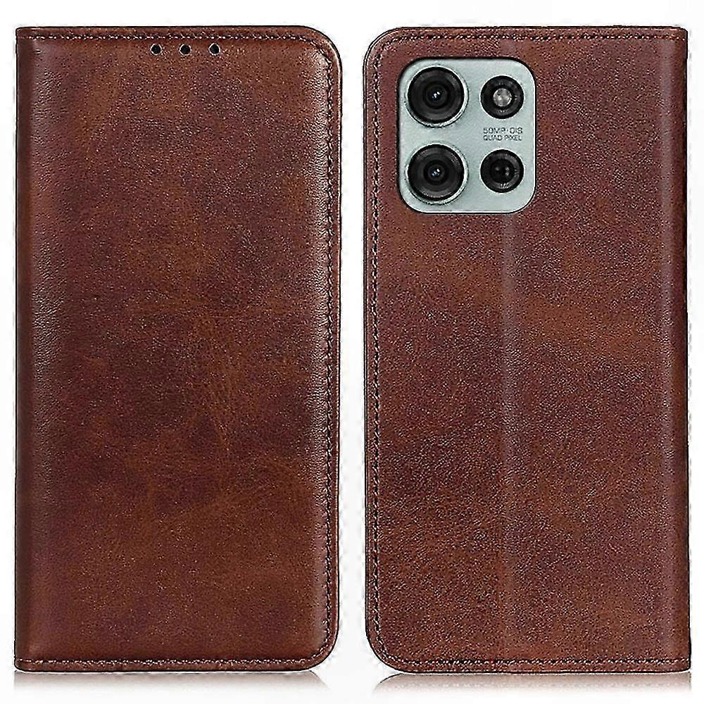 Leather Flip Wallet Case for Moto G75 5G Phone Cover with Split Design - Premium Quality Protective Cover Compatible with Motorola Smartphones