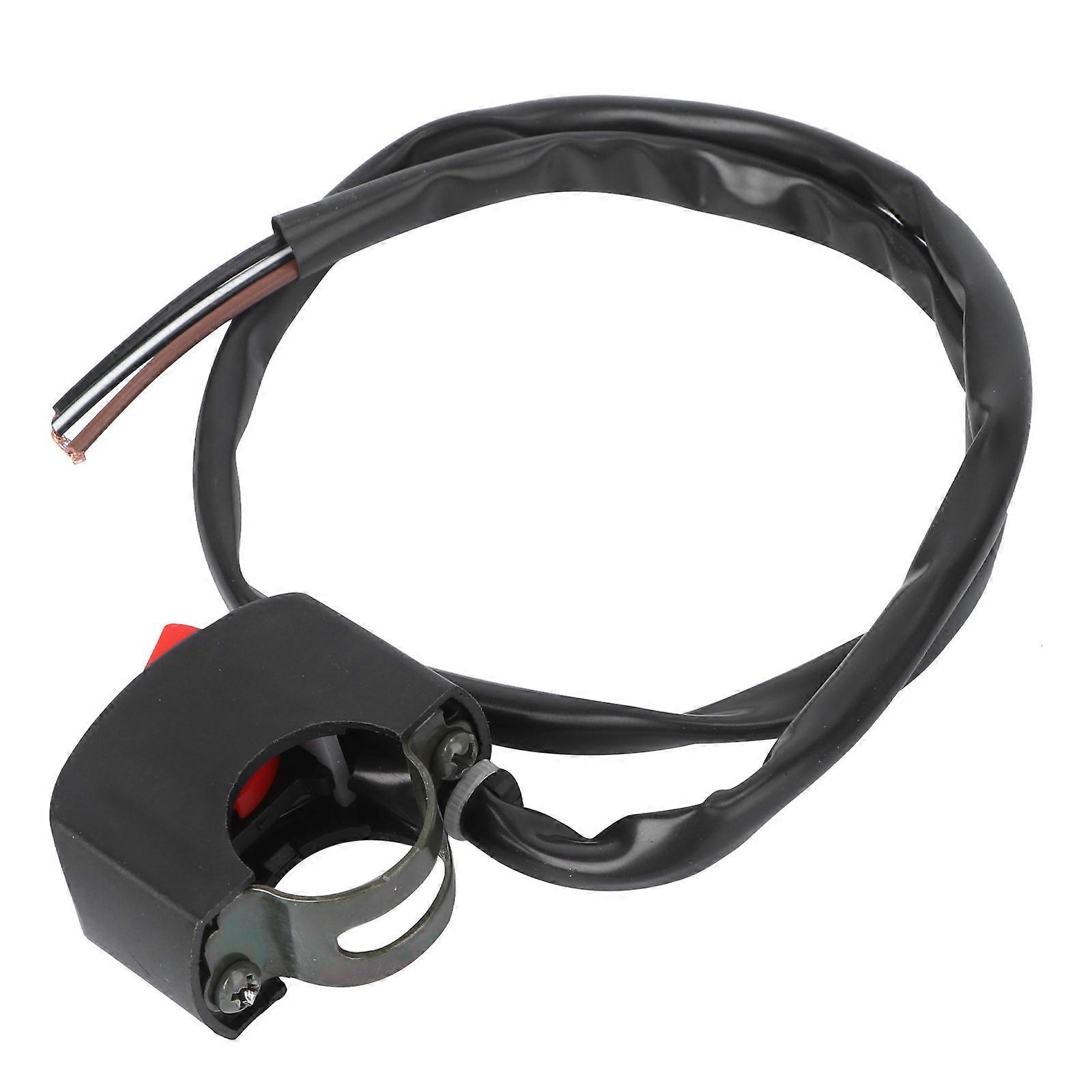 Universal Motorcycle Handlebar Mount Light on Off Switch Button