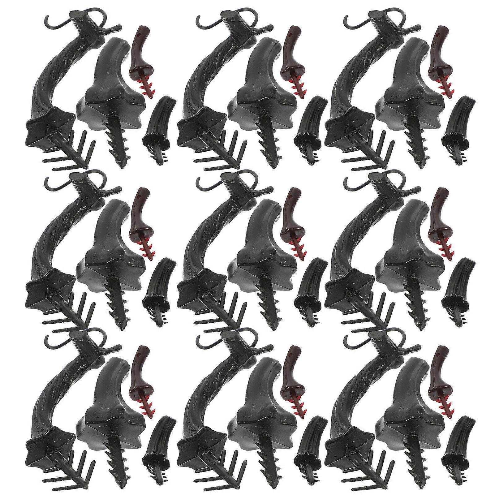 Halloween Pumpkin Stems Plastic Pumpkin Stems for Decoration 192Pcs