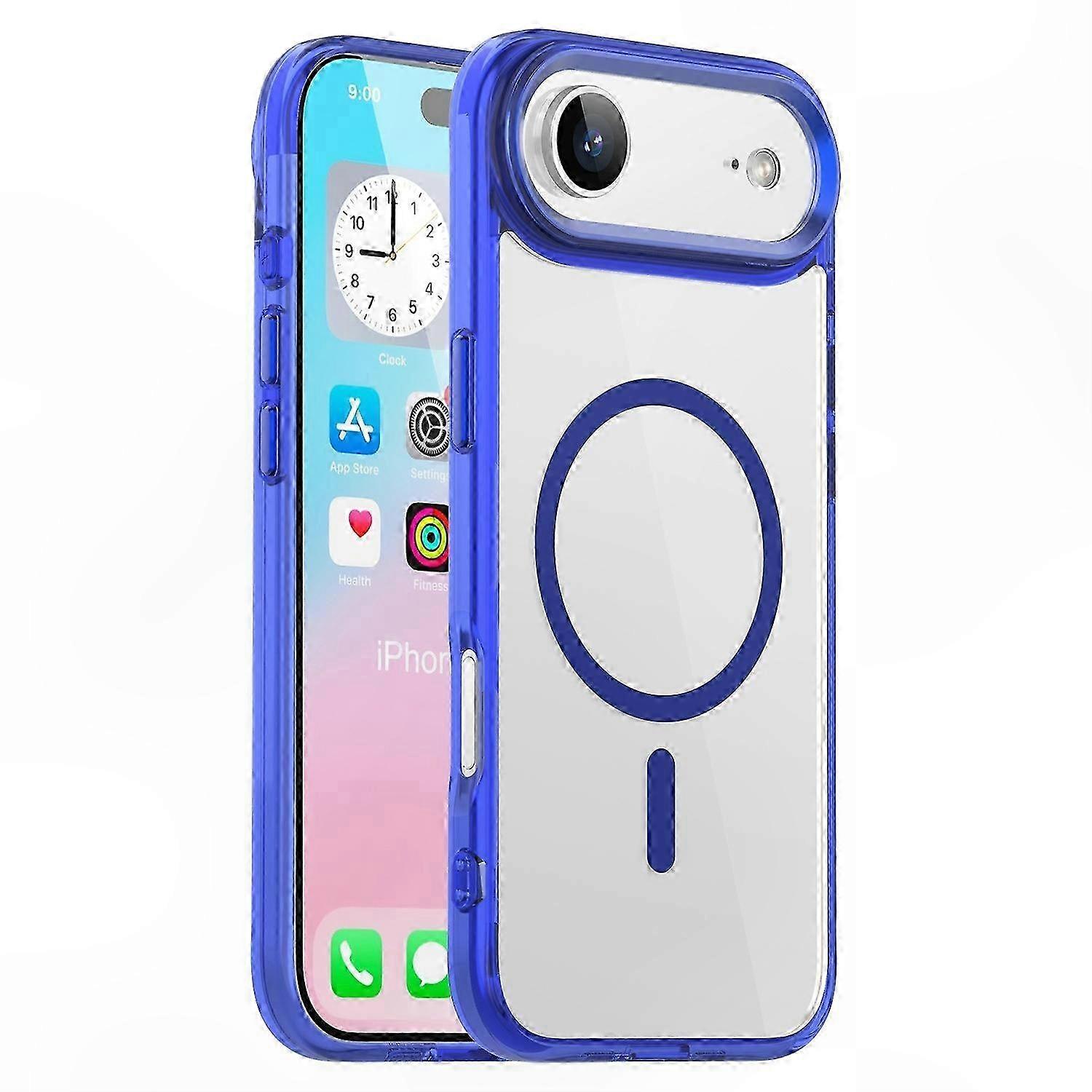 Transparent TPU + PC Phone Case with MagSafe Compatibility for Air Devices