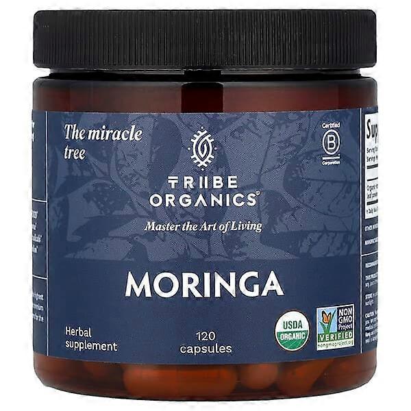 Tribe Organics, Moringa, 120 Capsules (600 mg per Capsule)