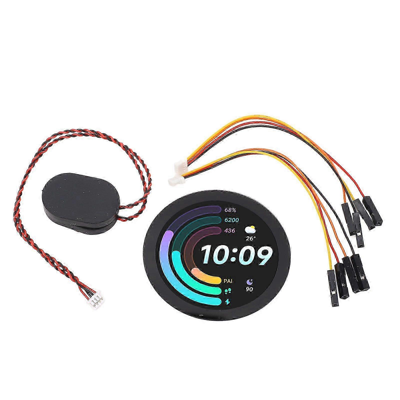 Round Display Development Board 1.85in Capacitive Touch Type C Interface Wireless WiFi 360x360 32 Bit 2 Core Processor