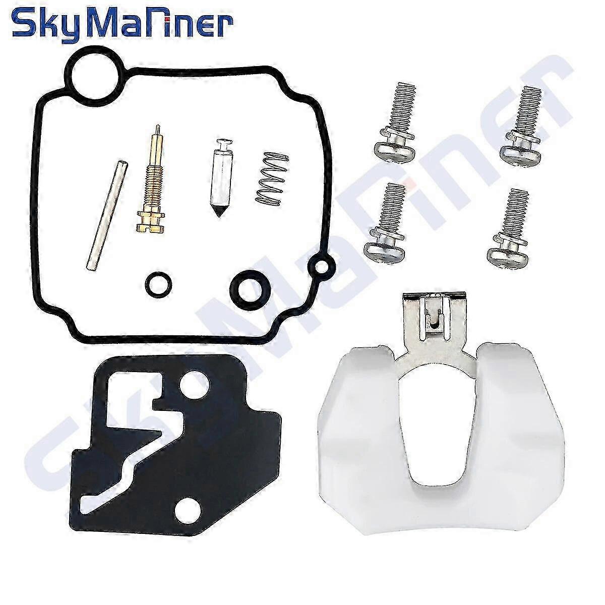 Mercury 9.9 & 15 HP 4ストローク用の新しいキャブレター修理キット66M-W0093は、66M-W0093-01 802706A 18-7738を置き換えます