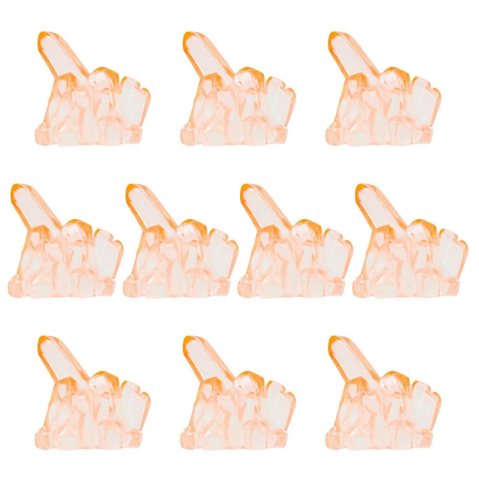 Fish Tanks 10Pack Luminescent Miniatures for Aquarium Landscape Decor Artificial Mini Figures