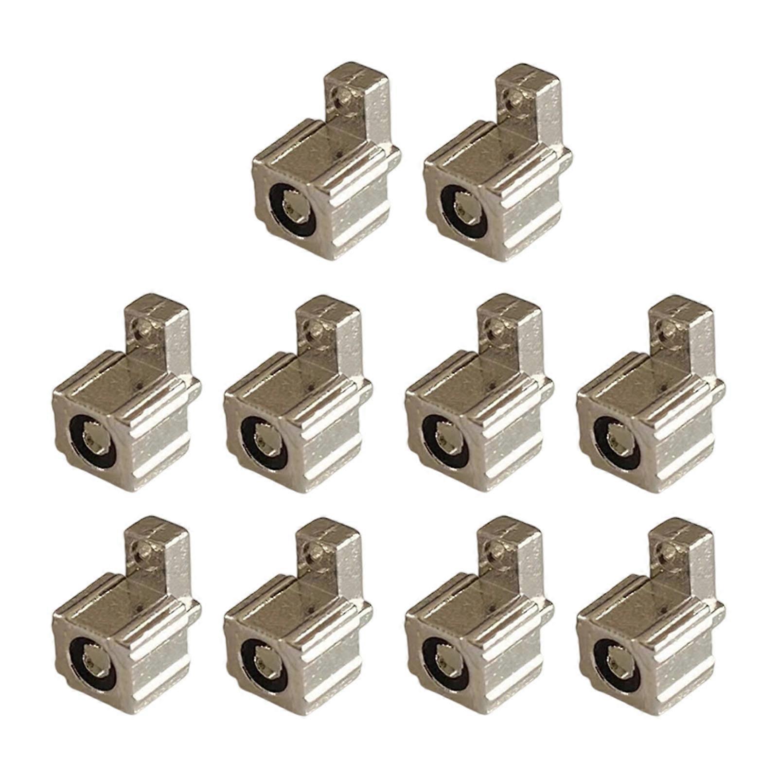 Fast Installation Controller Lock Clamp High Durability Fastener For Quick Release Mechanism High Durability ABS 5 Pair Multicolor