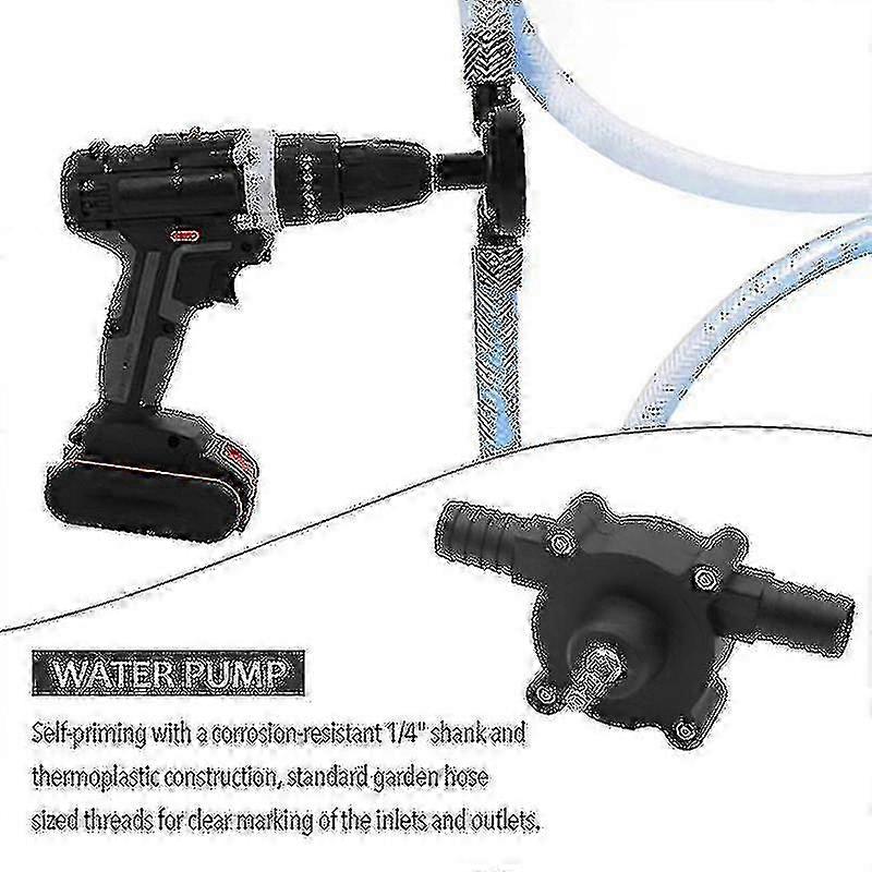 Multi-Purpose Electric Drill Pump for Liquid Transfer