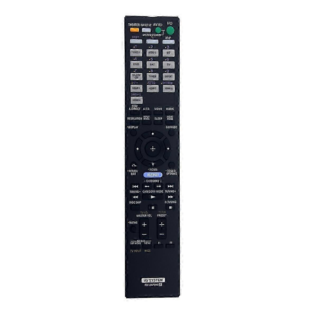 Remote Control RM-AAP040 Replacement AV Receiver 148786411 148785711 STR-DH700 STR-DG720 STR-K990 RM