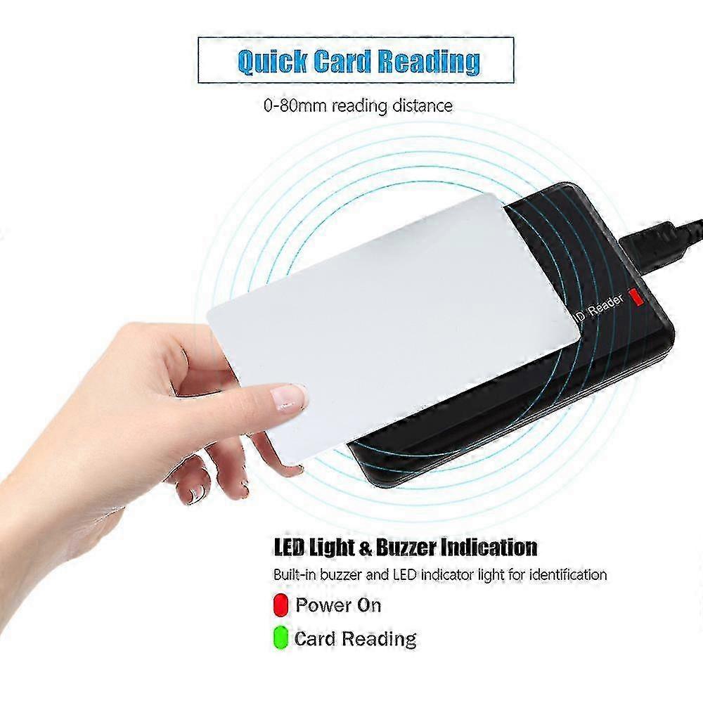 Contactless Card Reader 125khz Usb Id Card Reader