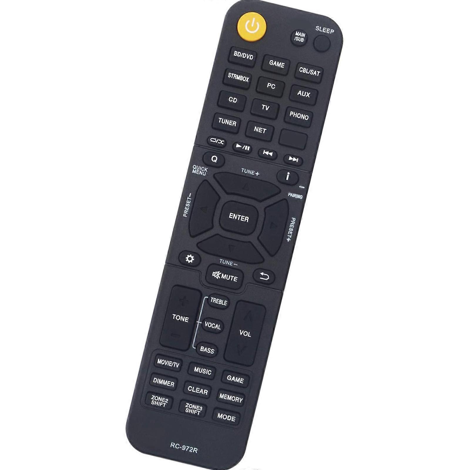 Easy Operation Remote For Receivers TX NR696 TX RZ840 Works Without Configuration Multicolor