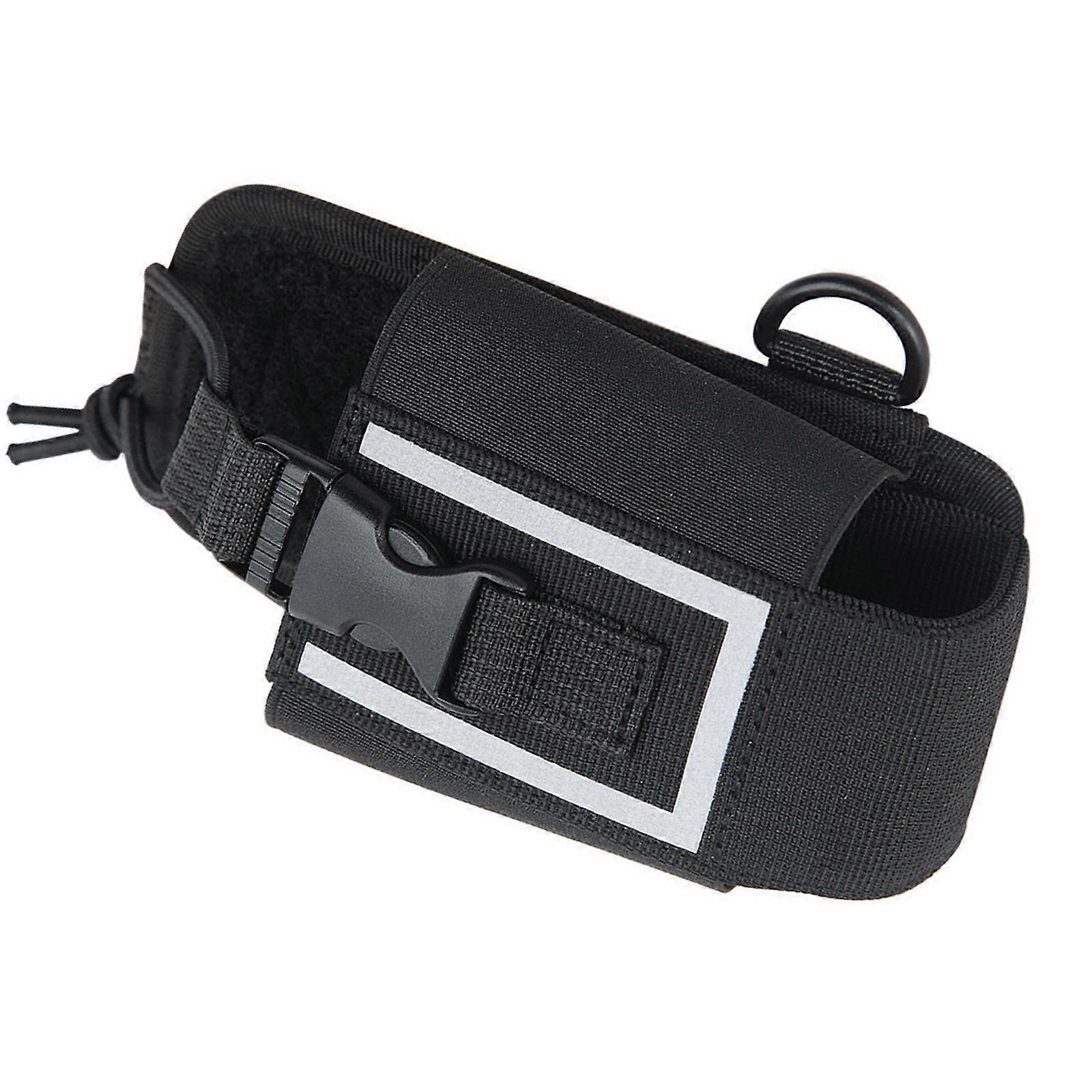 Large Shockproof Radio Armband Case High Visibilities Reflective Stripes Heavy Duty Protective Case for Devices HY Use Multicolor