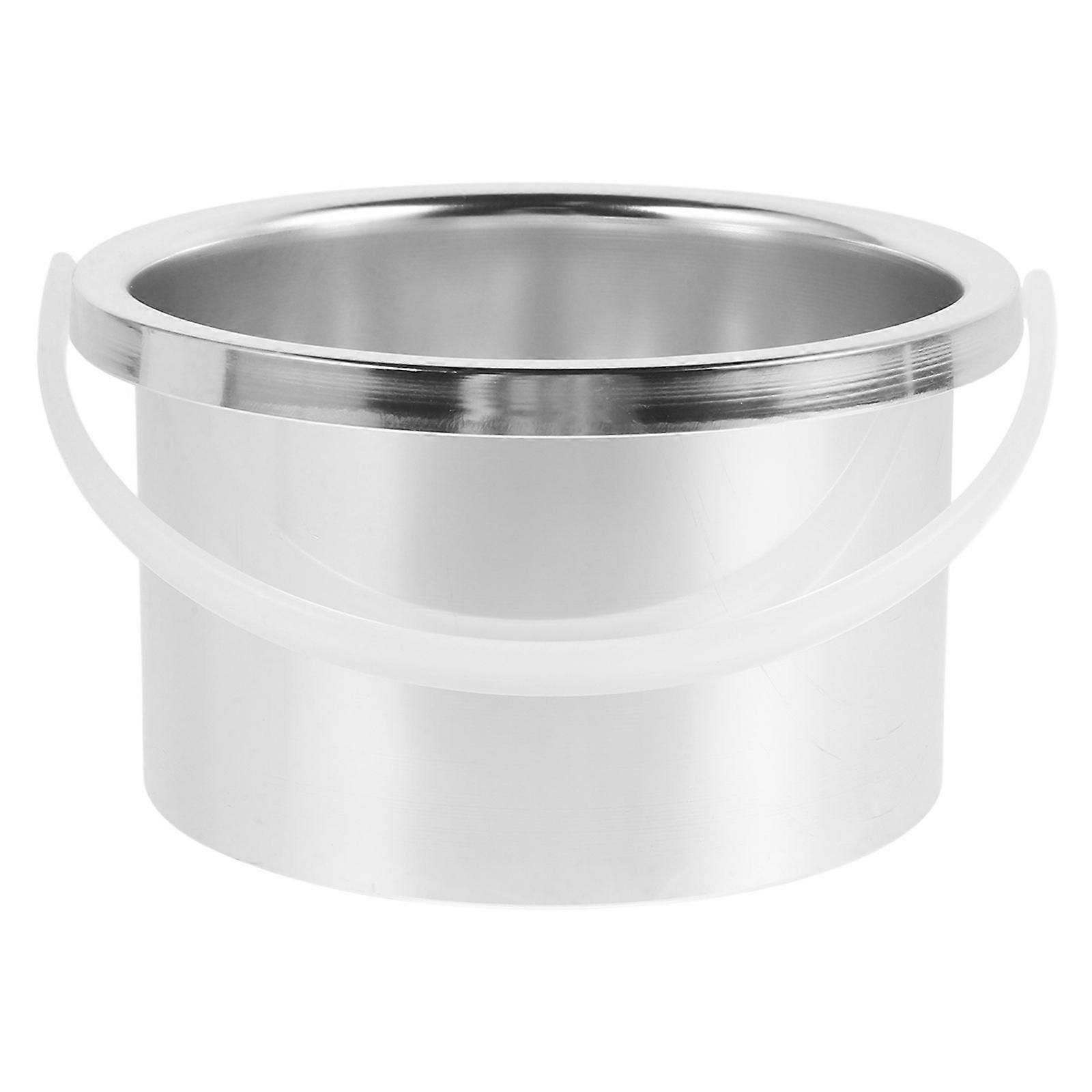 כור התכה שעווה סגסוגת אלומיניום שעווה מחמם צלחת החלפת 105 מ"מ מכונת שעווה בקוטר פנימי סיר פנימי להסרת שיער מבער מחמם שעווה , חום שעווה