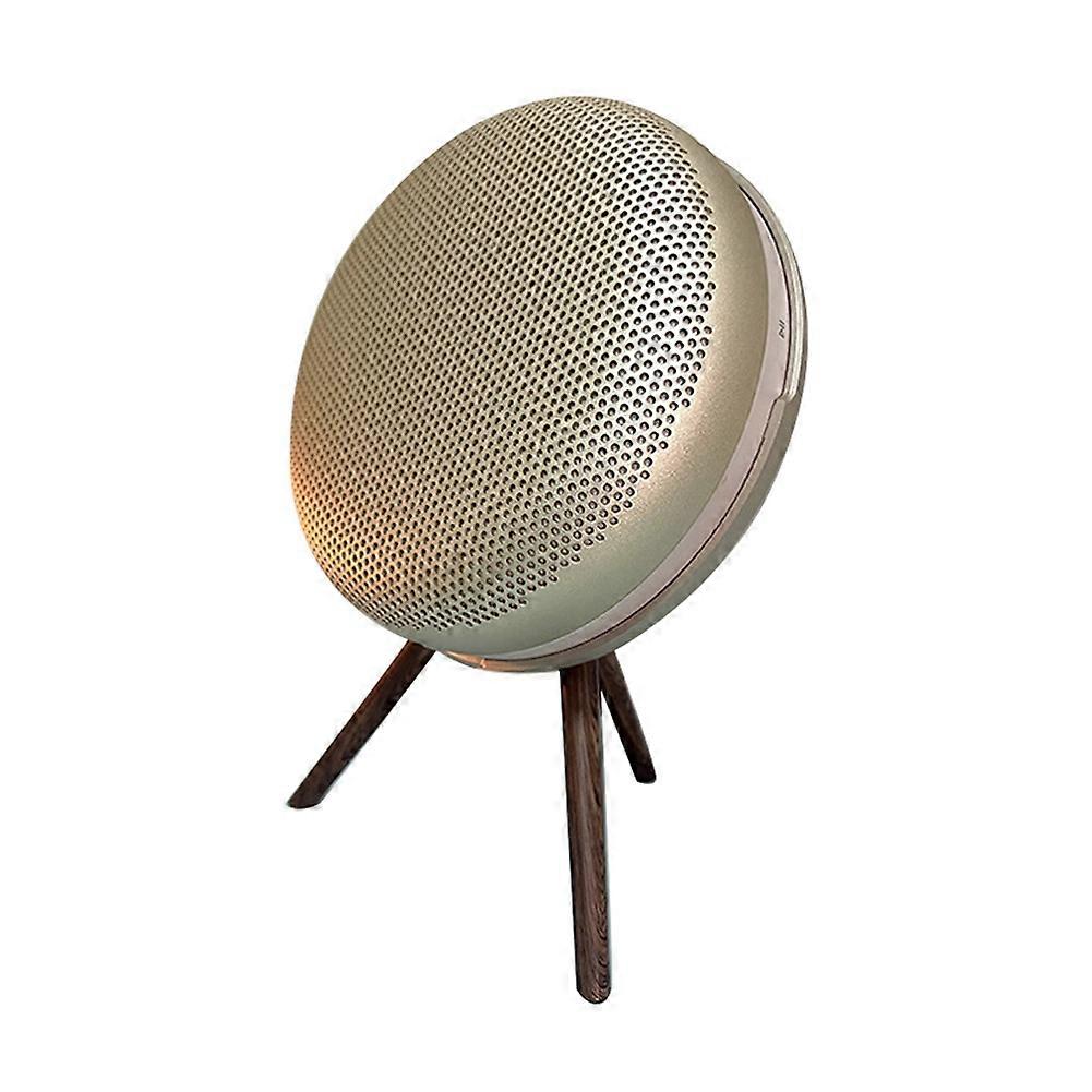 Portable Desktop Speaker Mount for A1 2nd Speaker Stable Speaker Stand Holder Enhanced Stability Golden Elm Wood