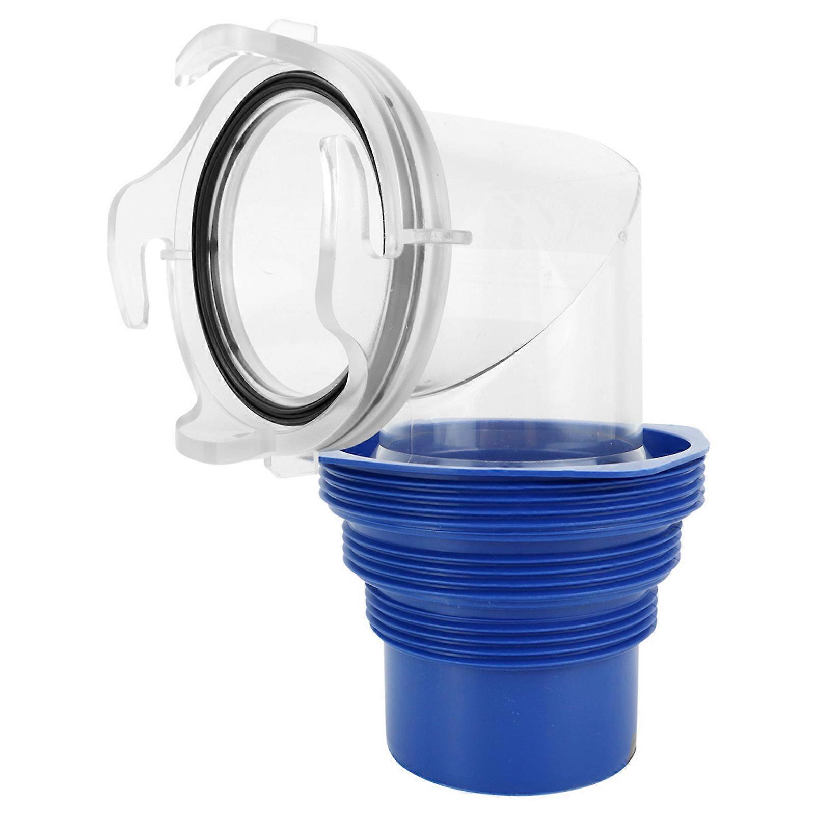 Motorhome Waste Hose Rotation Fitting 90 Degree Angled Design With Double Reinforced Seal For Tight Space Installation Multicolor