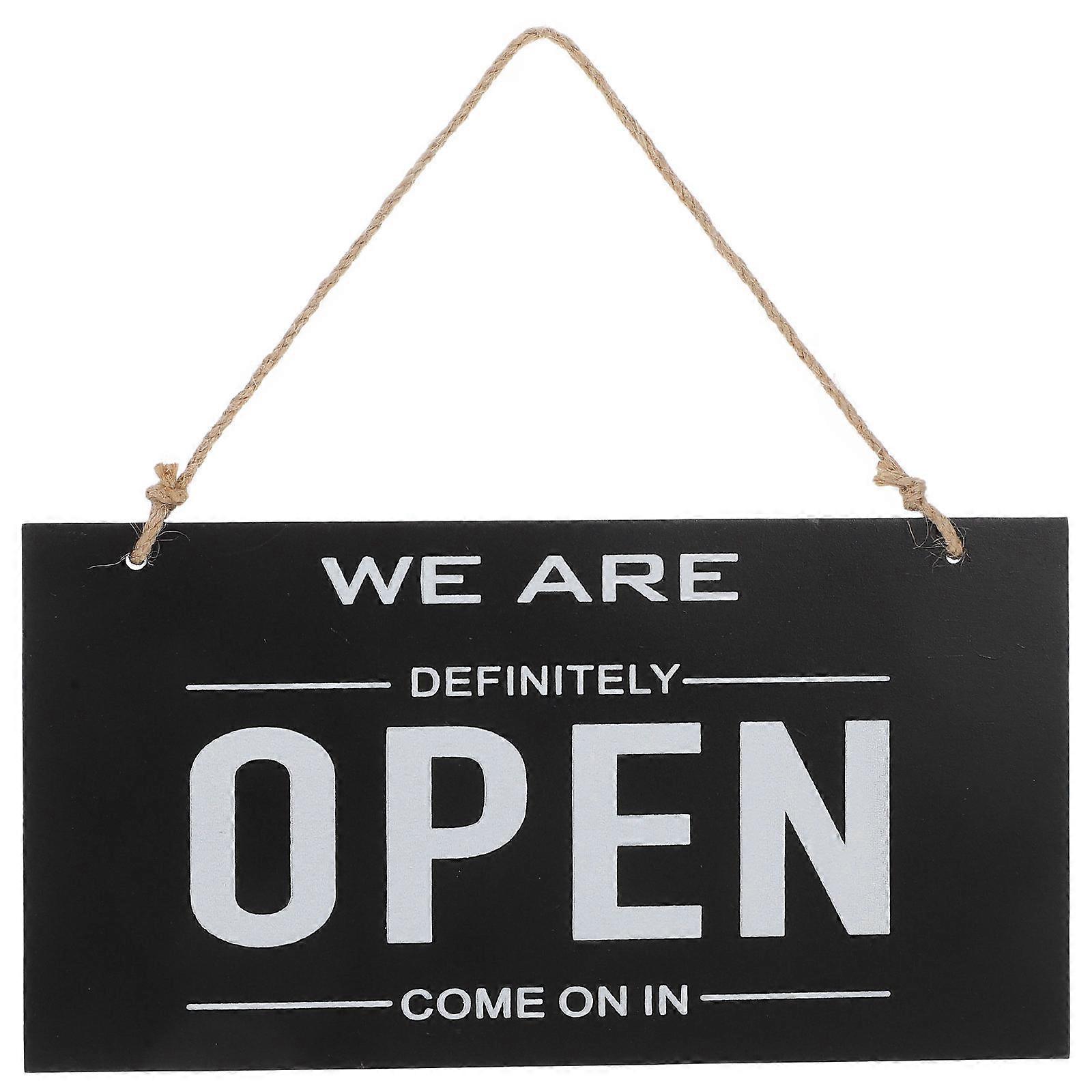 Open Sign for Door Double Sided Open Closed Sign for Business