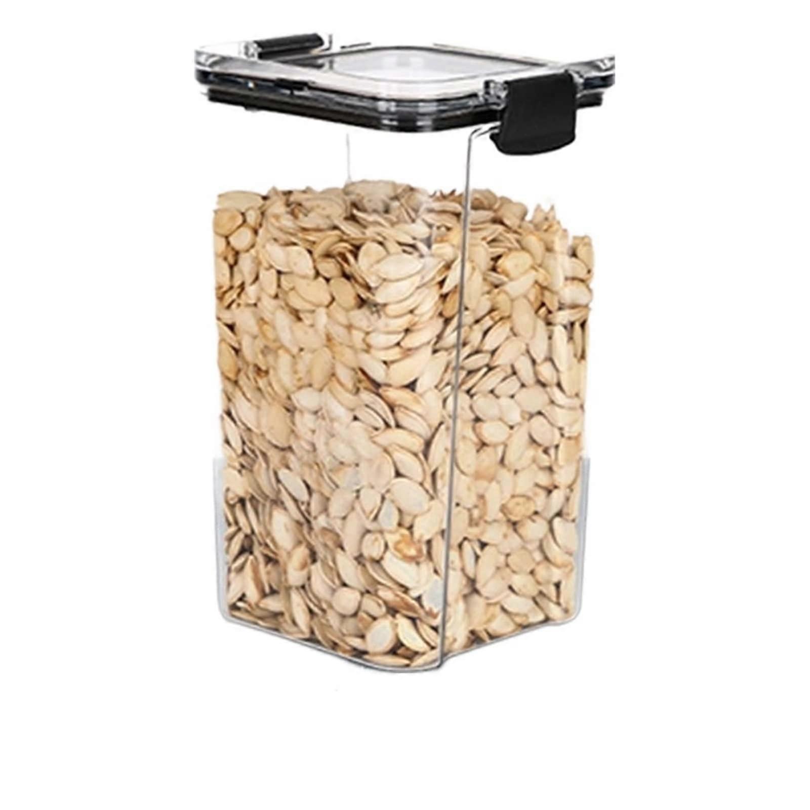 Sugar Bowl with Lid Airtight Food Storage Container Stackable Transparent Kitchen Pantry Organizer