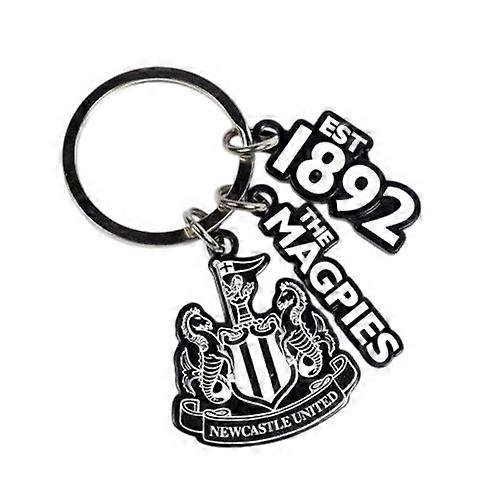 Newcastle United FC Charm Keyring