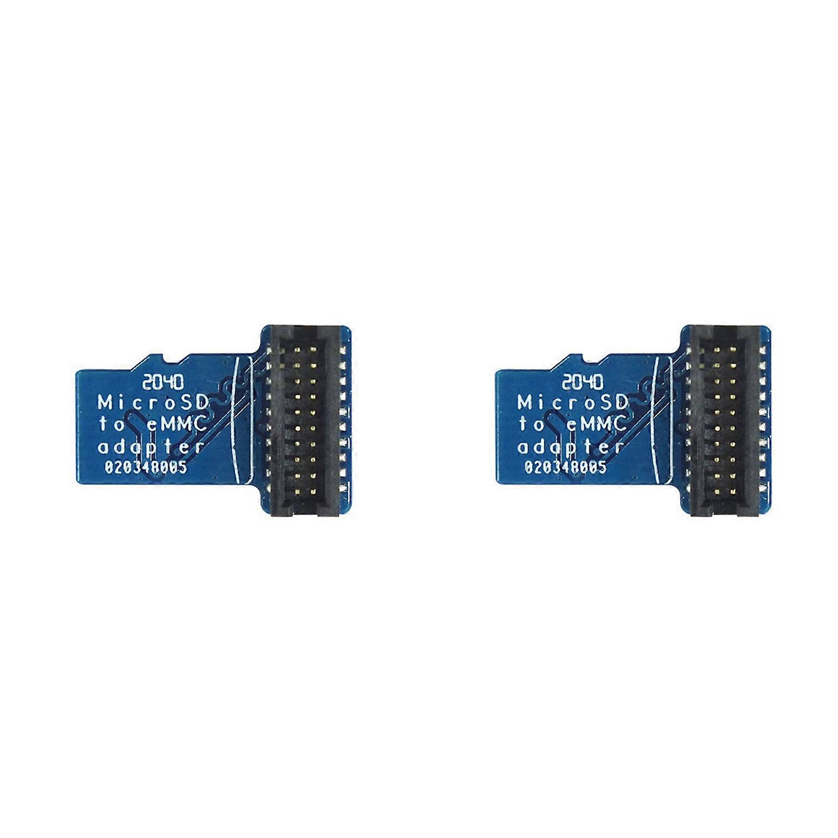 2X Micro-SD to EMMC Adapter EMMC Module to Micro-SD Adapter for Nanopi K1 Plus Development Board