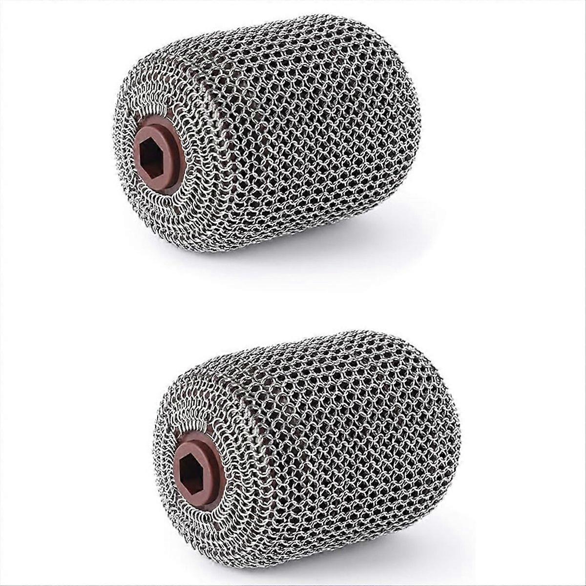 2pcs Electric Grill Cleaner Replaceable Head,Grill Brush Replaceable Head ,Grill Cleaner for Outdoor BBQ for BBQ Tools