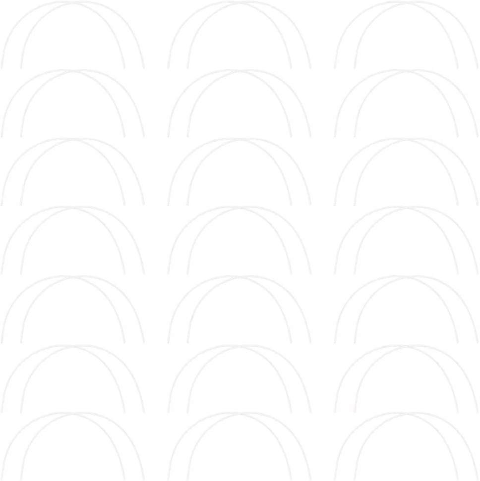 30 Pairs Bra Underwire Replacement Underwire White