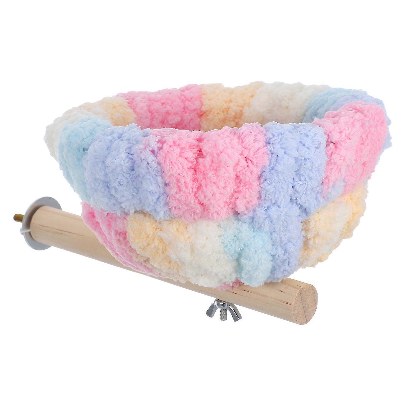 Parrot Nest Warm Cozy Perch Stand for Cage