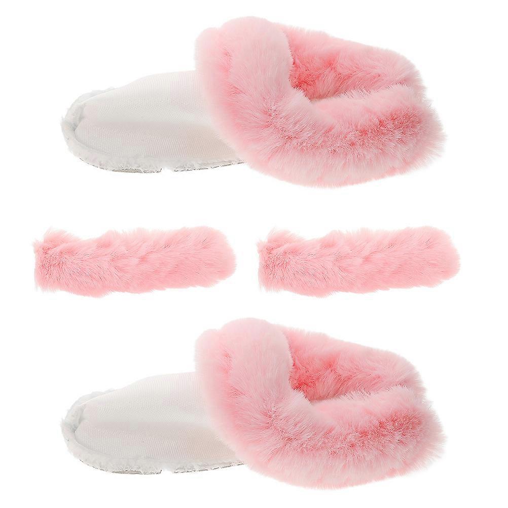 Warm Liners for Clogs Featuring Detachable Plush Inserts
