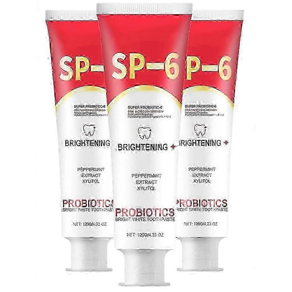 3pcs Sp-6 Probiotic Toothpaste,sp-6 Toothpaste