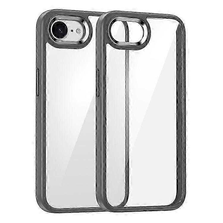 FULEXIN Compatible For iPhone 16e Case Anti Drop TPU + PC Crystal Clear Phone Cover