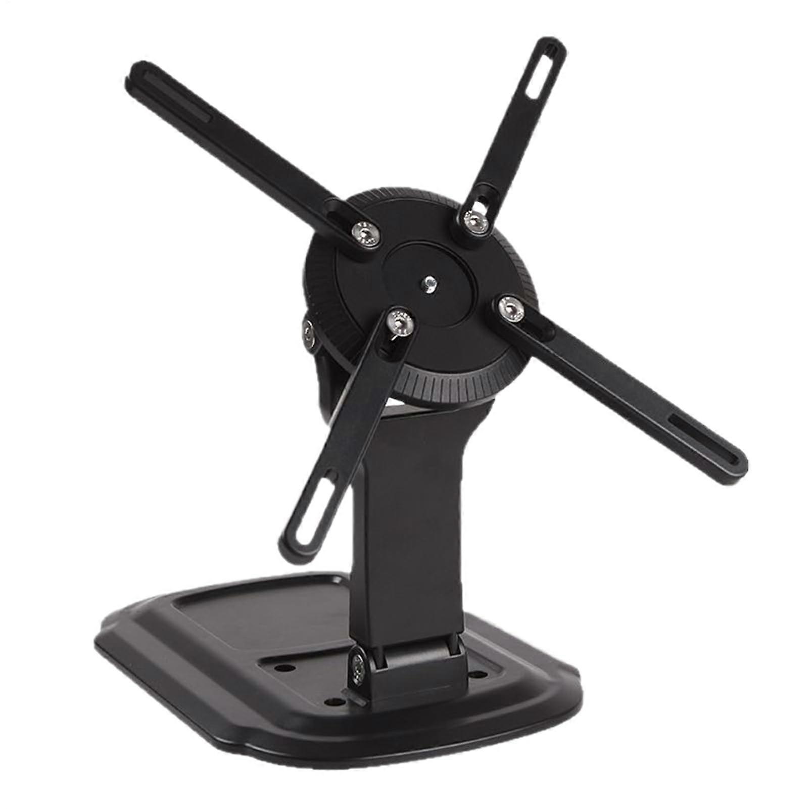 Desk Projector Stand 360° Swivel with Non-Slip Base for Tablets and Projectors Indoor Outdoor Presentations Family Meetings