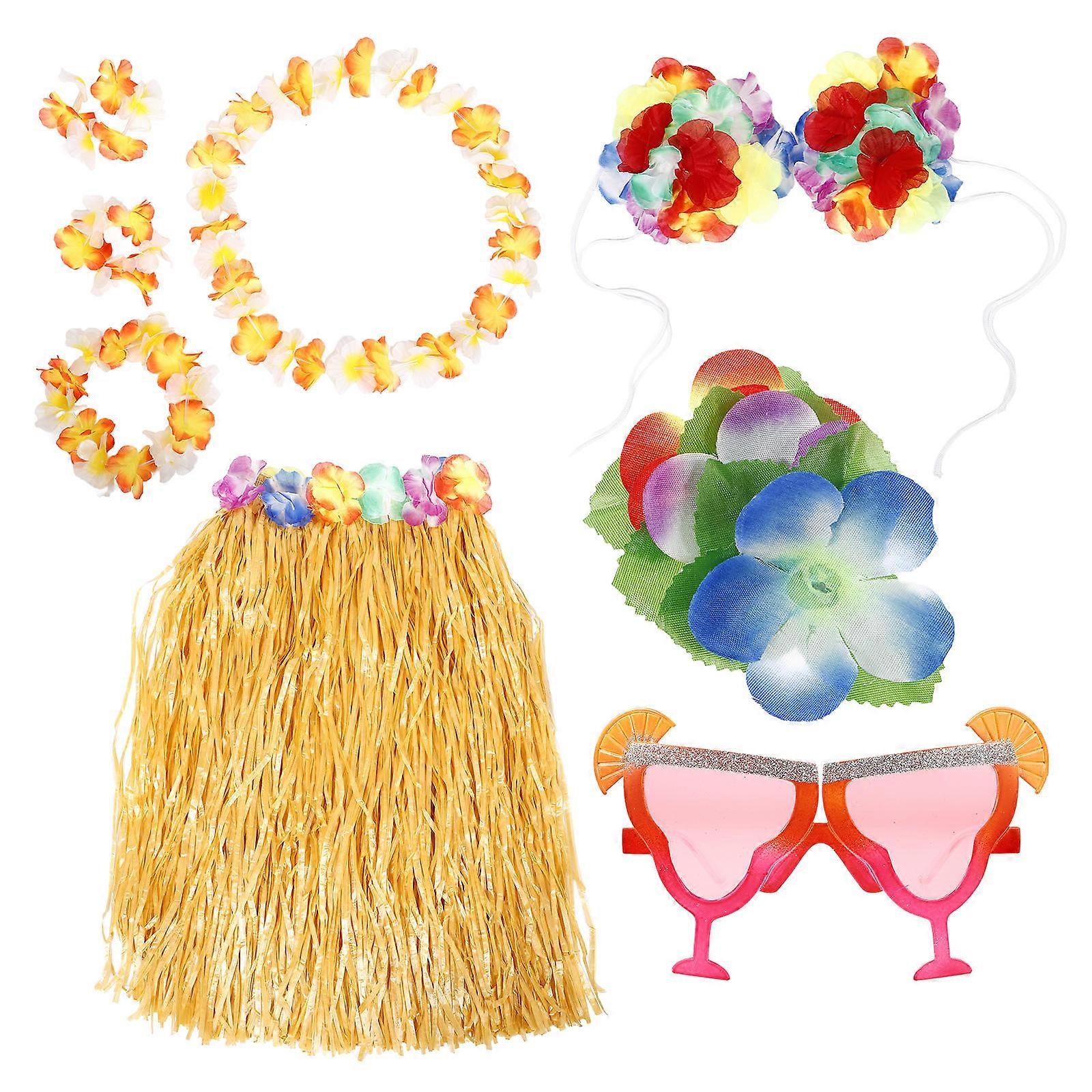 Tropical Party Hawaiian Set for Luau Decorations 3Sets