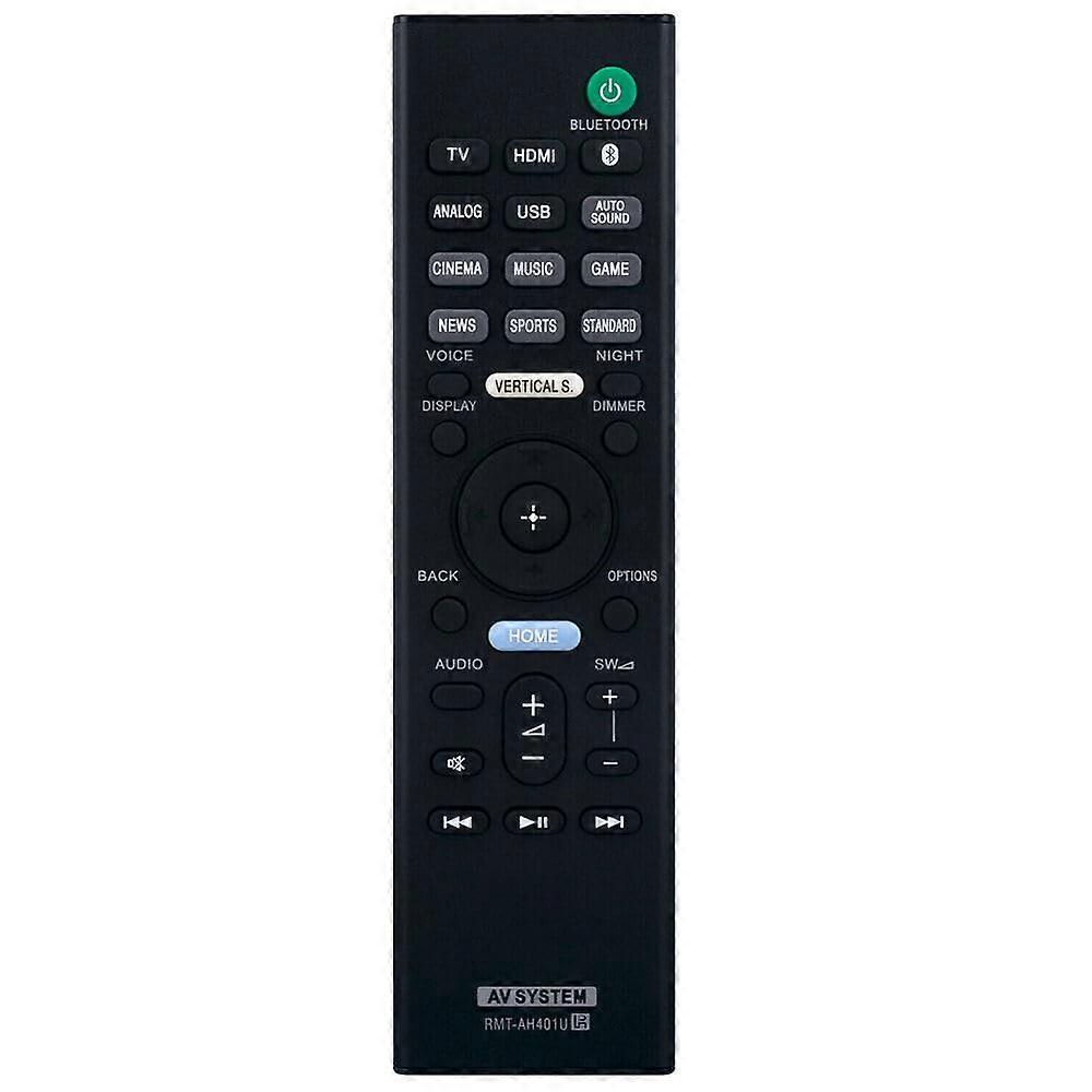 Remote Control RMTAH401U for Sony AV System HTX9000F SAWX9000F Home Theater Replacement