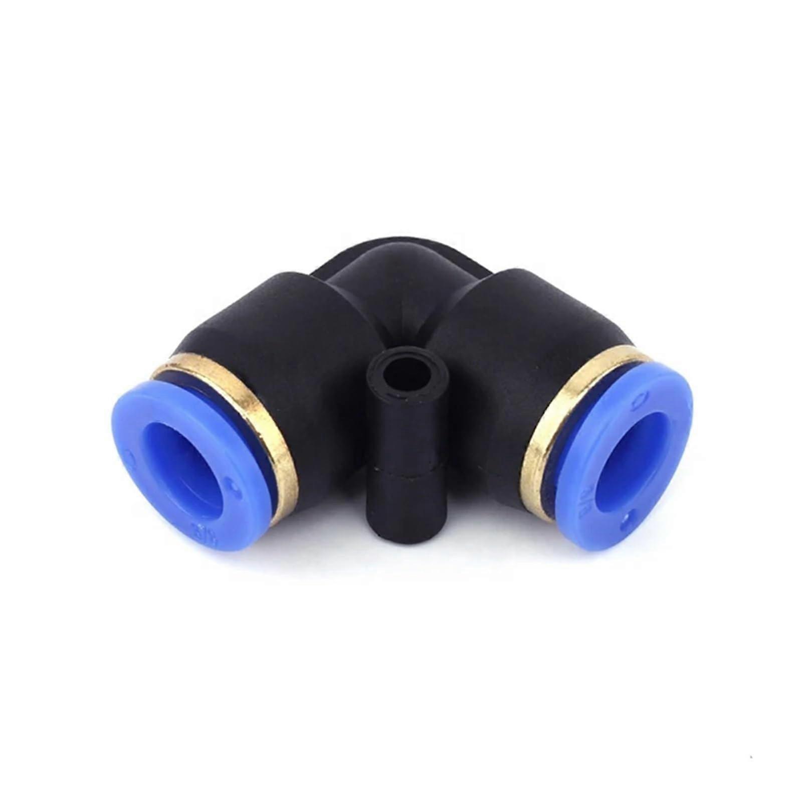 4MM to 12MM Pneumatic Fitting Tube Connector for Air and Water Push-In Hose Quick Coupling PY/PU/PV/PE/HVFF/LSA