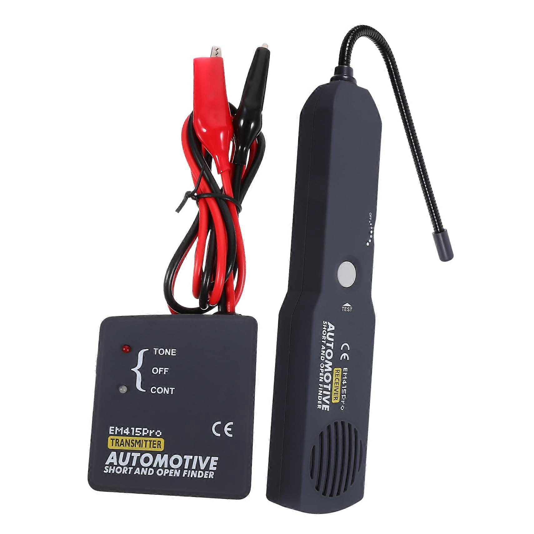 Automotive Wire Tracer and Short Circuit Detector for Accurate Fault Location in 12V Vehicle Systems