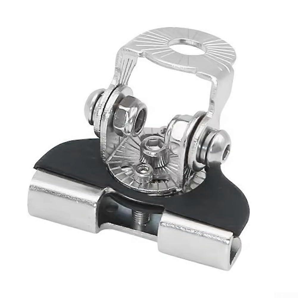 LED Spotlight Mount with Adjustable Car Hood Bracket Silver Weatherproof Universal Fit