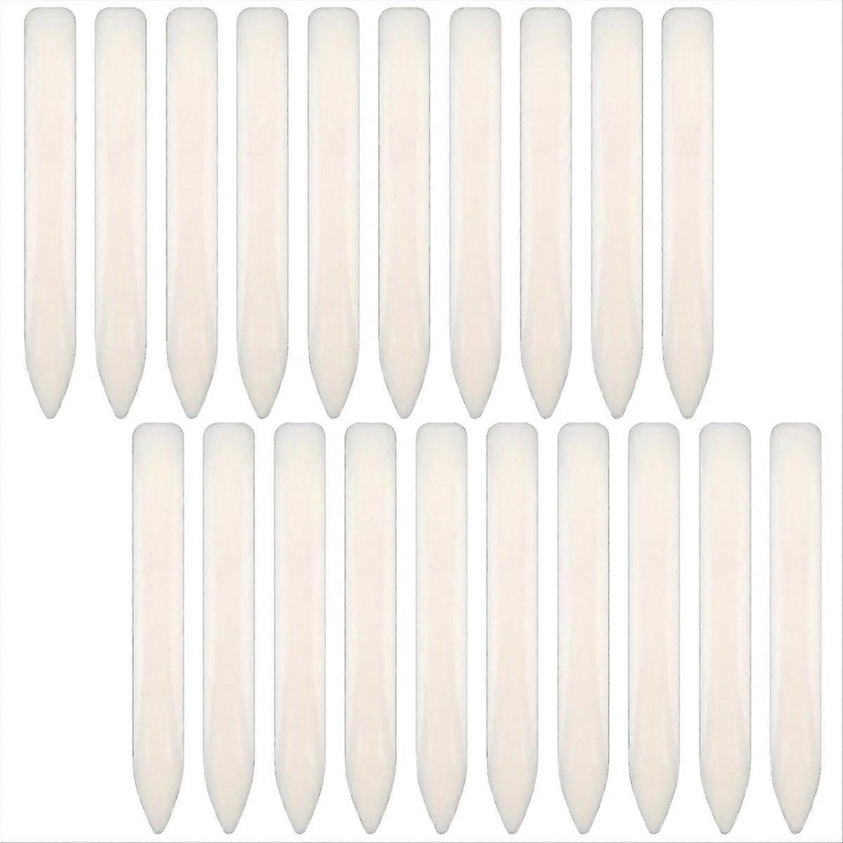 20 Pack Bone Folder Tool, Plastic Bone Folder Crafts Scoring Folding Creasing Paper Crafting Scrapbooking Tool
