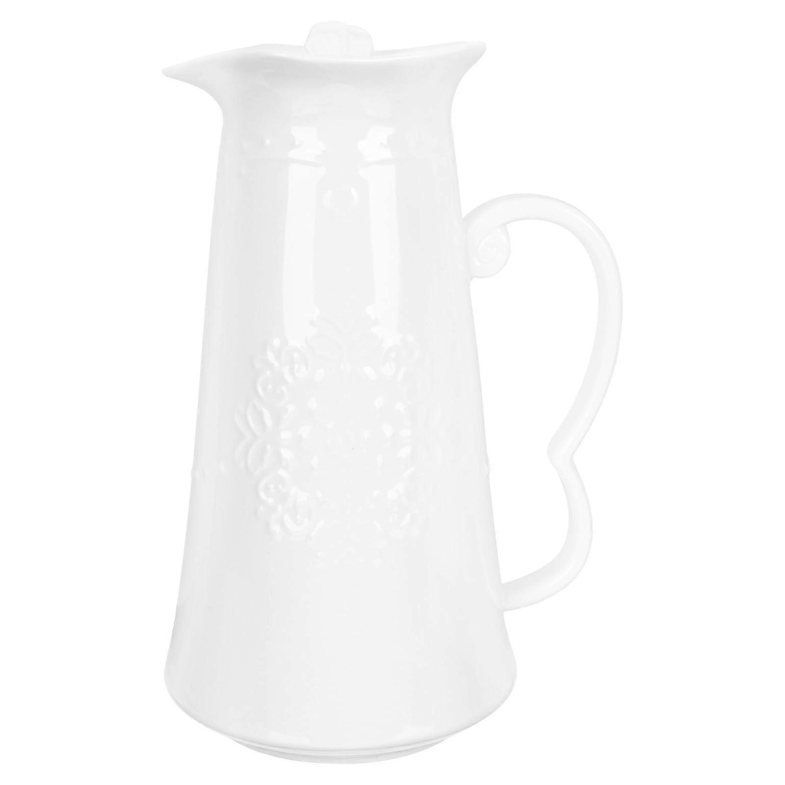 Large Capacity Water Jug with Elegant Style for Tea, Milk and Cold Beverages at Home or Parties