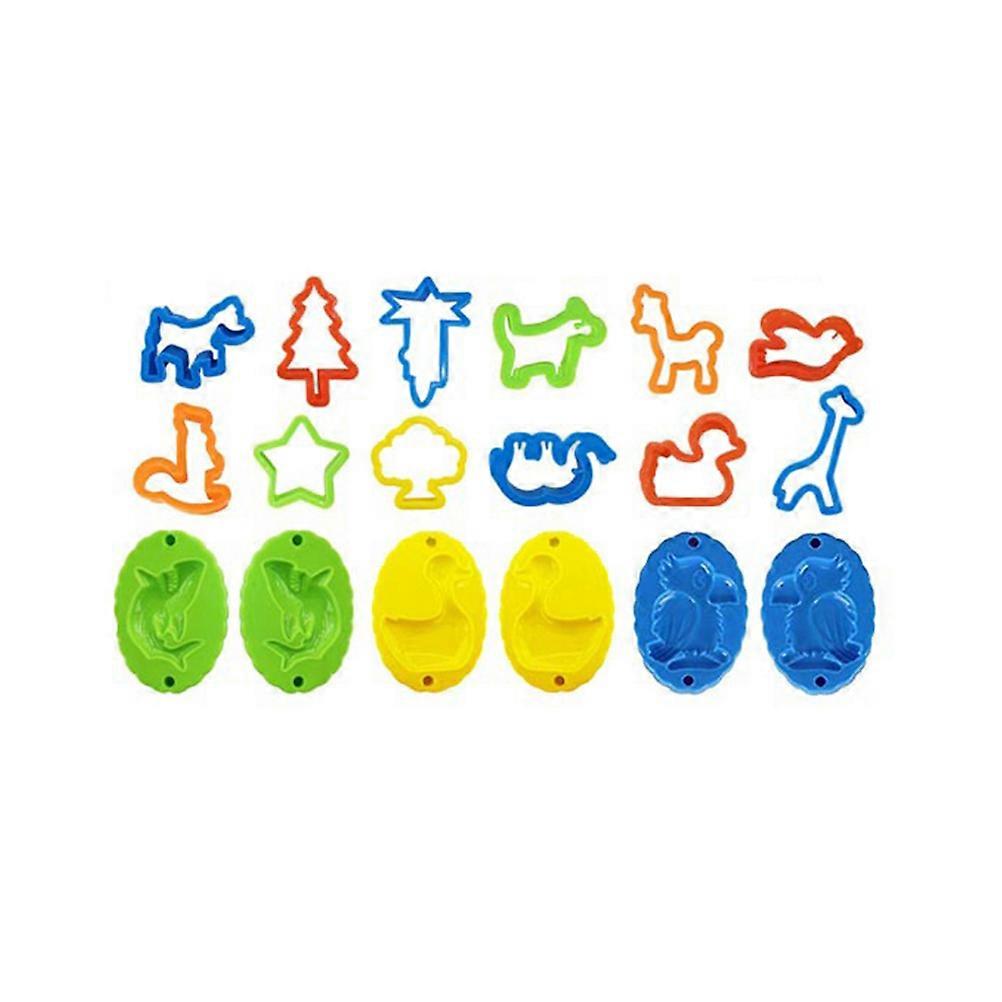 1set Plasticine Mold Set For Educational Diy Play Accessories For Creative Fun Birthday And Year