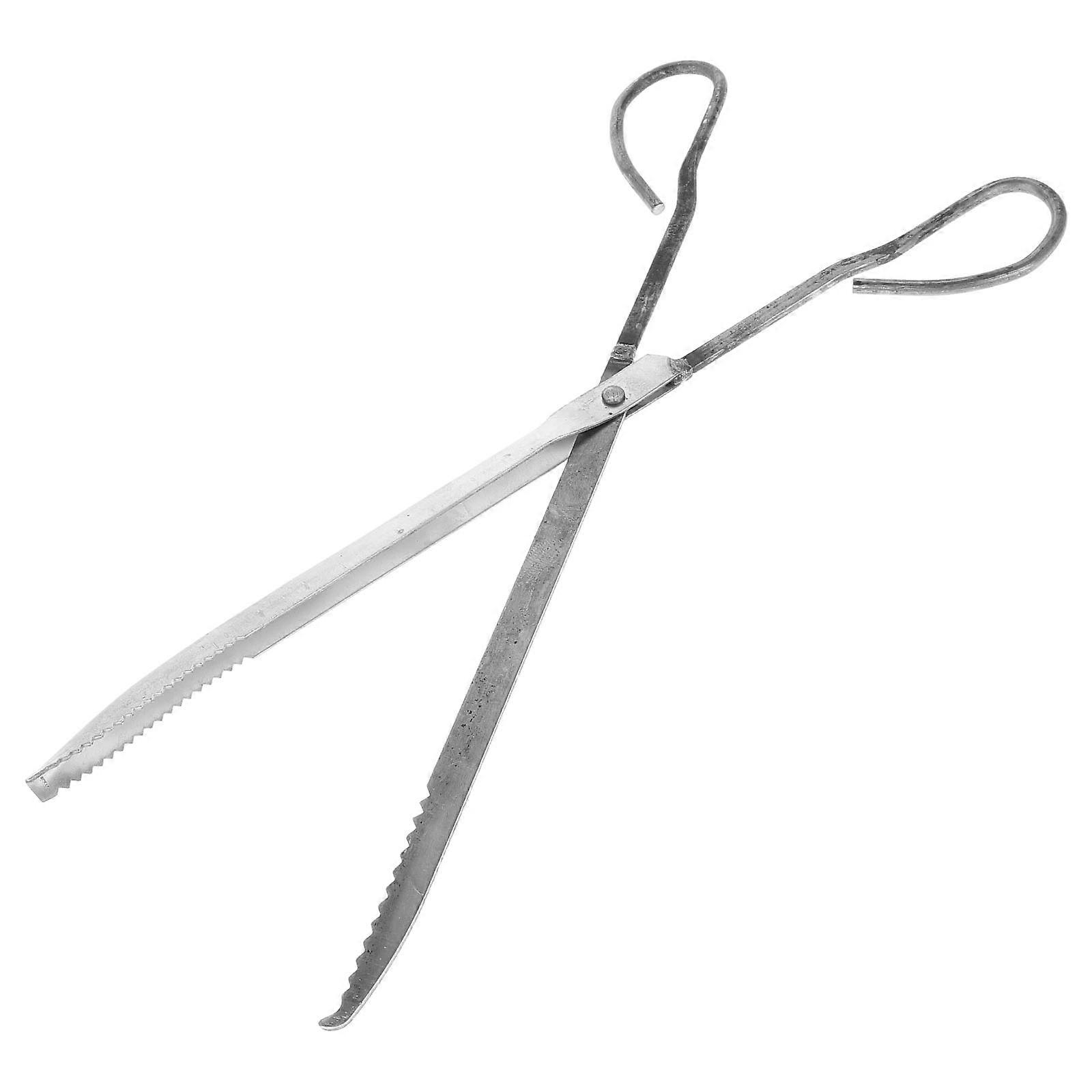 Steel Crab Tong Multi-Function Clamp for Seafood Grabbing