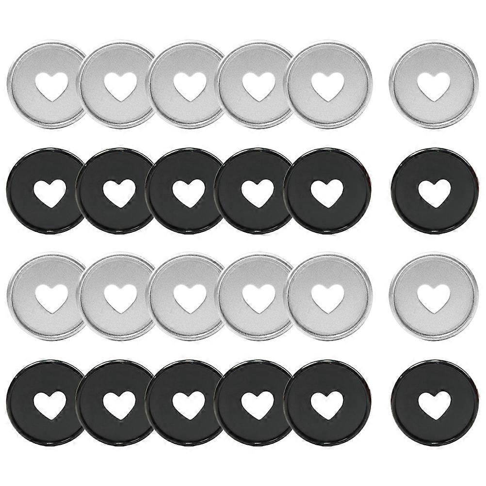 ABS Discbound Discs Loose-Leaf Binding Tools for Planner 24Pcs Multi-Use