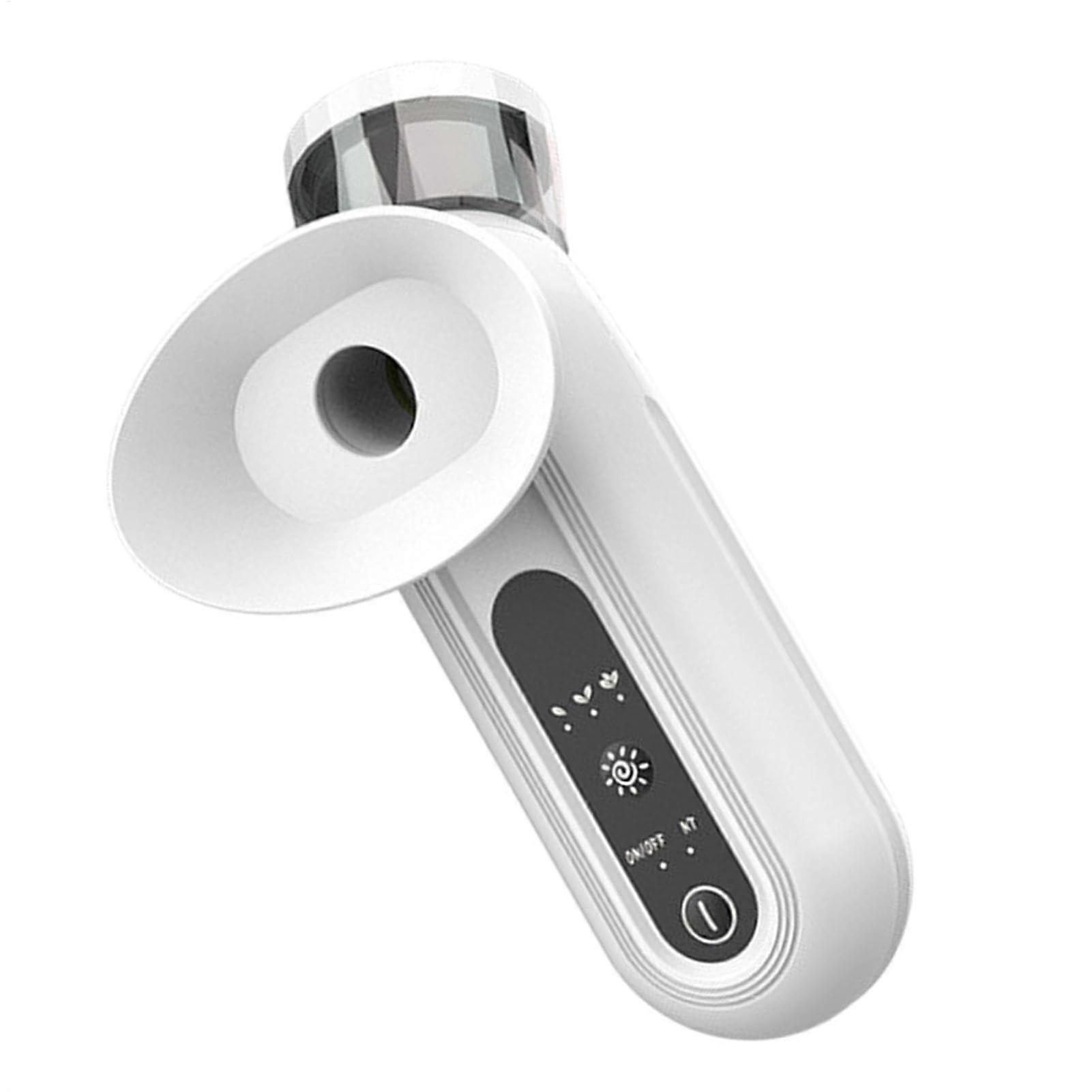 Rechargeable Eye Massager with Nano Mist Sprayer, Deep Hydration and Dual Temperature Modes