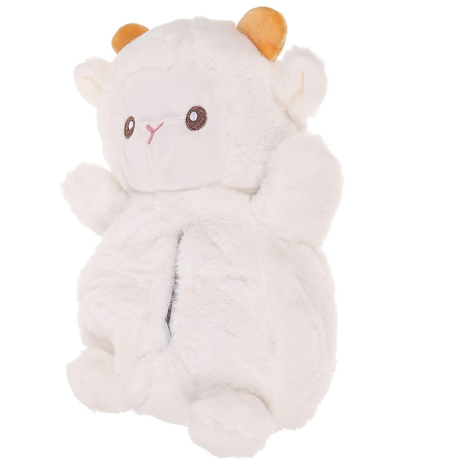 Assorted Color Plush Animal Car Tissue Box for Storage Use