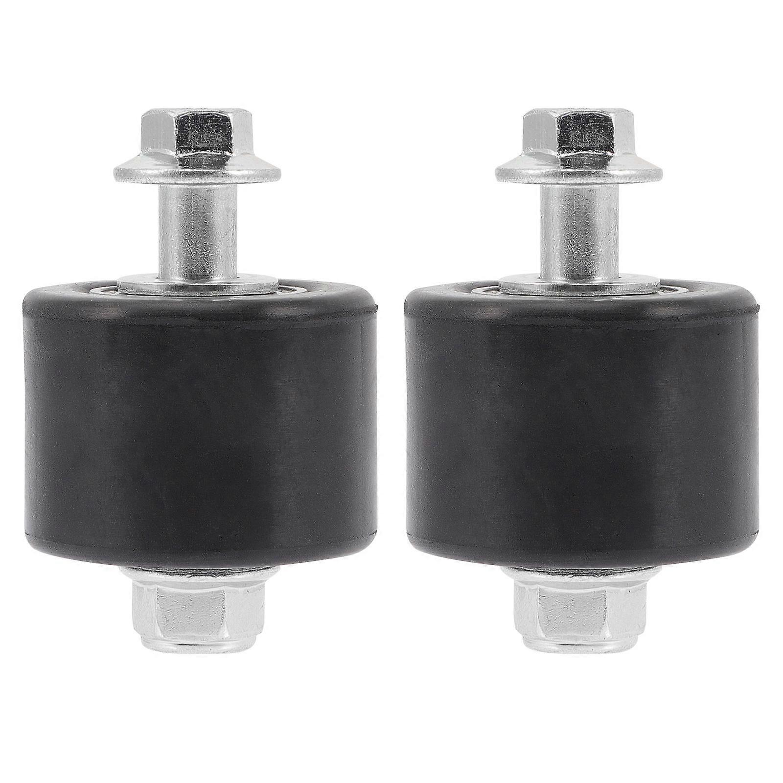 Motorcycle Chain Guide Sprocket for Chain Tensioner 2Pcs Black